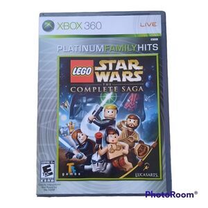 Microsoft Xbox 360 Lego Star Wars Complete Saga